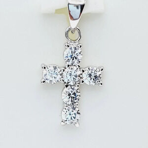 ✔ Accept off925 Sterling Silver Cubic Zircon Pendant for Women/Girls, US925P1055